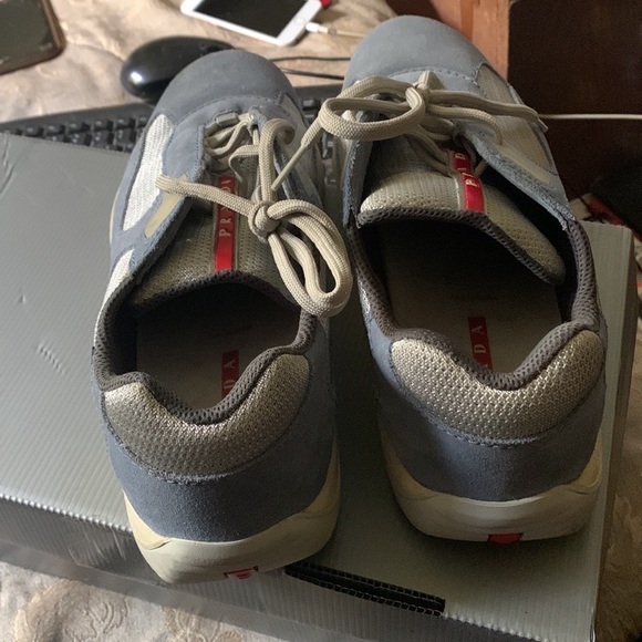 Prada suede sneakers will trade for size 44 - Picture 5 of 5